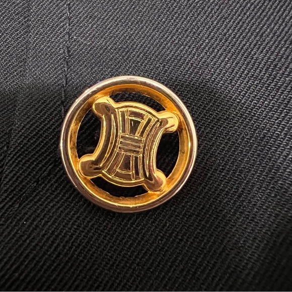 Celine Other - Celine Buttons Set Of 6 Vintage Logo Gold Hardware